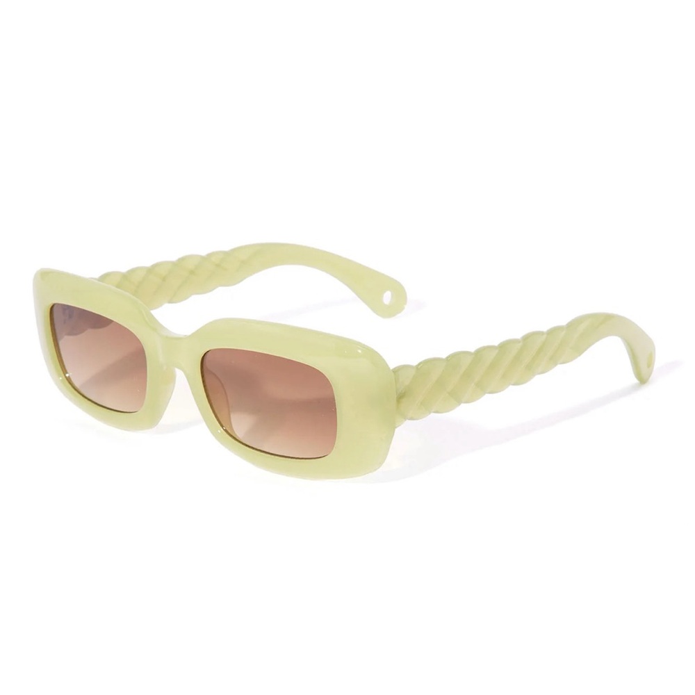 •Getting to the Green• Square Frame Tea Lens Sunnies - Picture 3 of 3